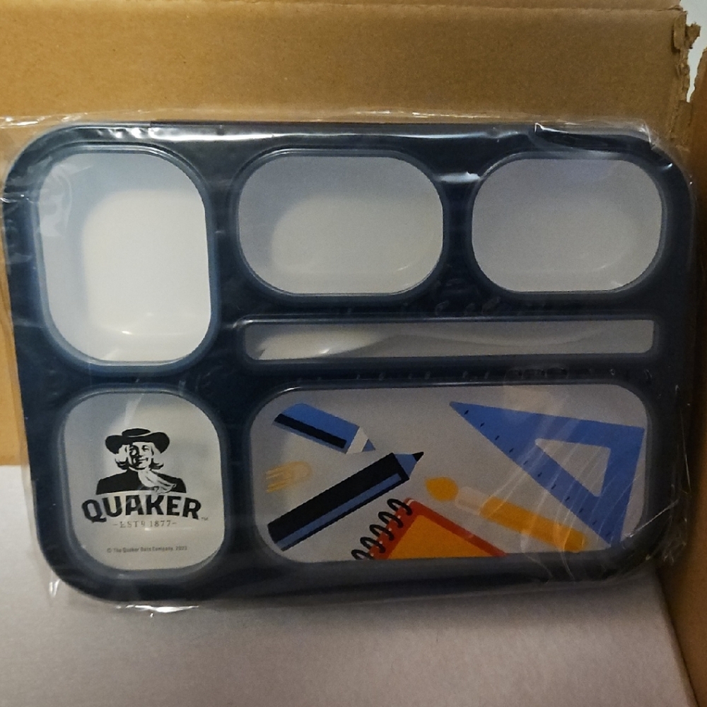 Quaker Bento Lunch Box, New Food Storage Tray